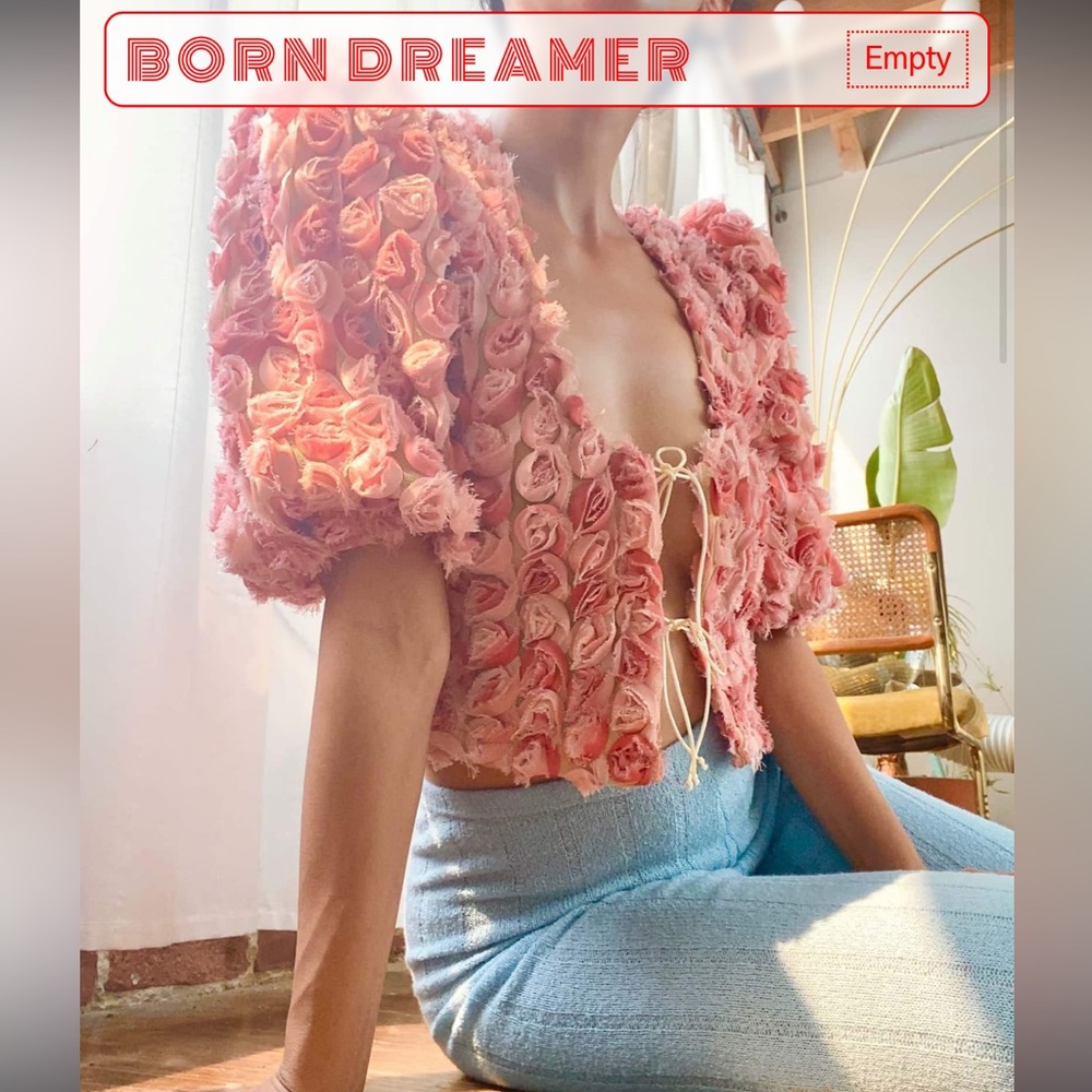 Born Supply Rose Blouse